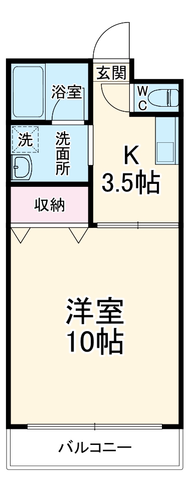 アッサンブラージュの間取り