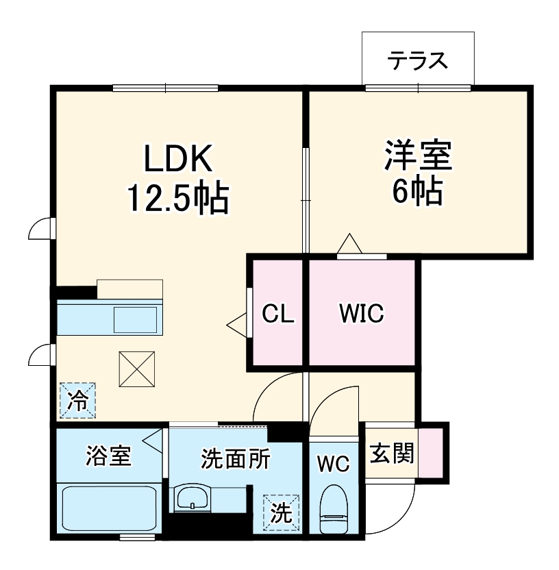 エステート Ⅴの間取り