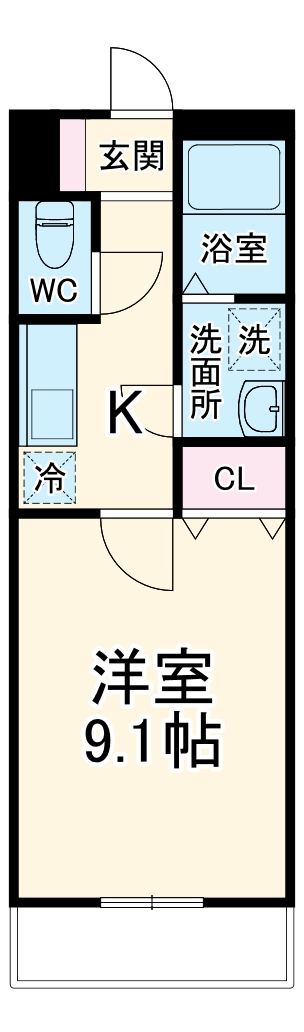 ネィフィオーレの間取り