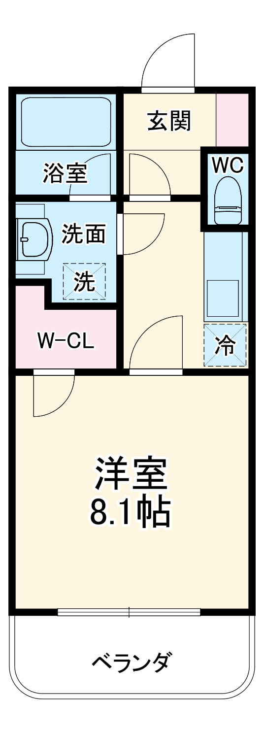 アヴニールの間取り