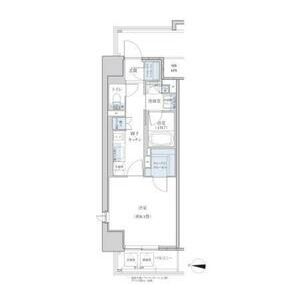 パークアクシス名駅南グランデの間取り