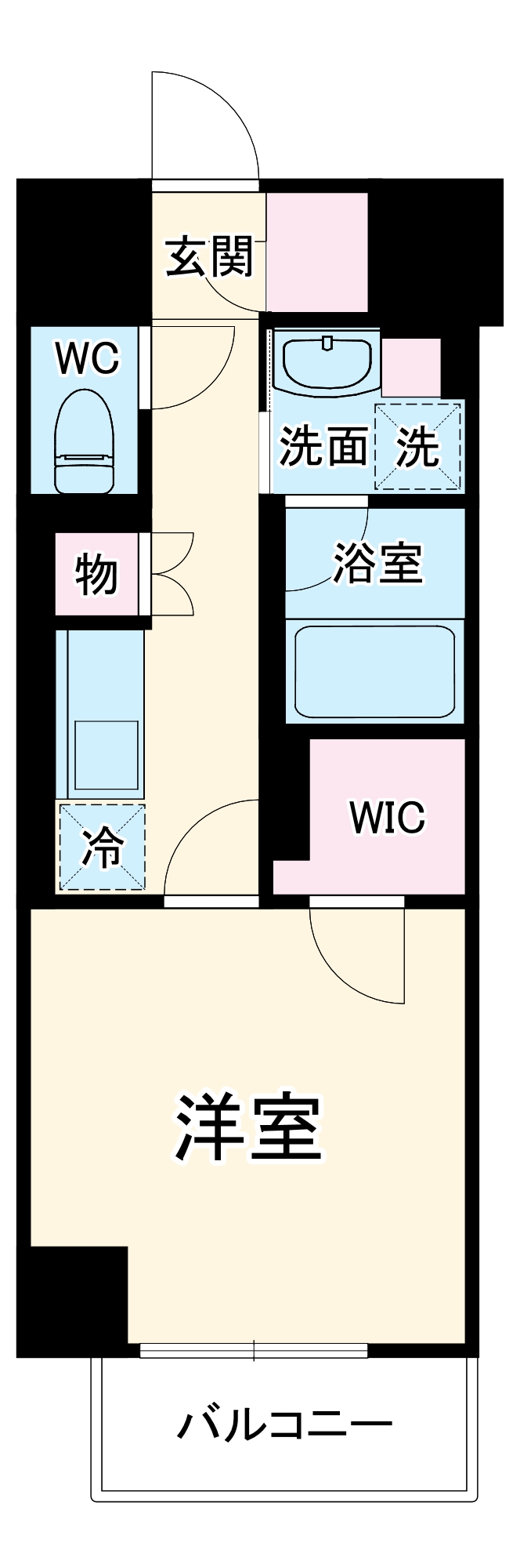 パークアクシス名駅南グランデの間取り
