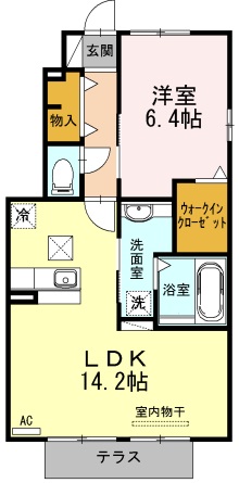 クラウド善南公園の間取り