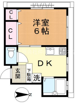 SKハイツの間取り