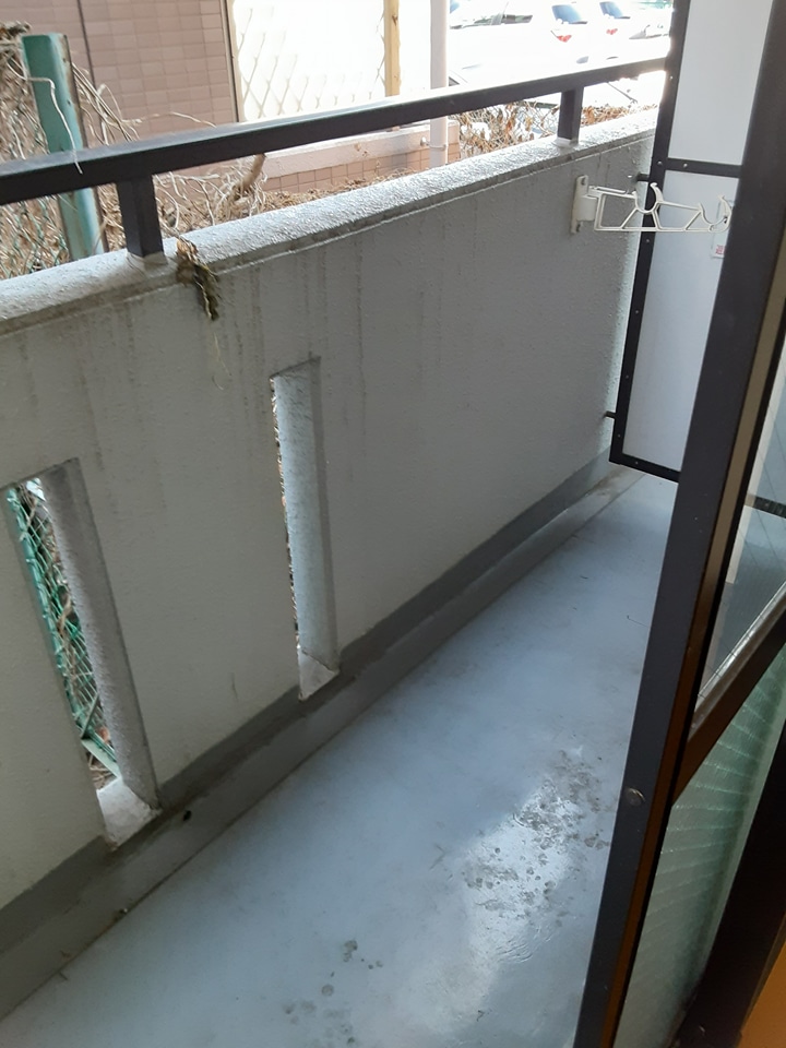 12/19 バルコニー