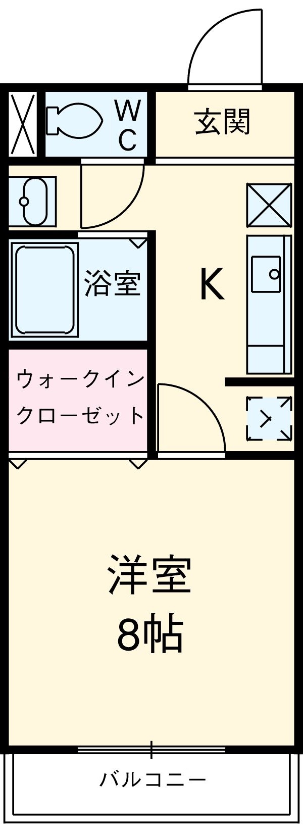 コンフォート小鴨の間取り