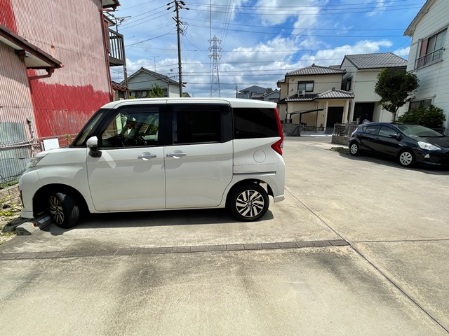 4/12 駐車場
