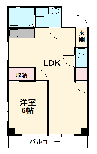 寺尾ビルの間取り