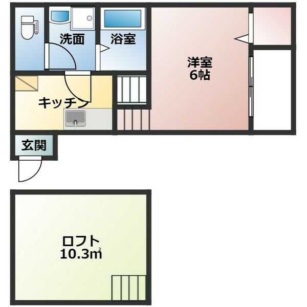 IMPERIAL中村の間取り