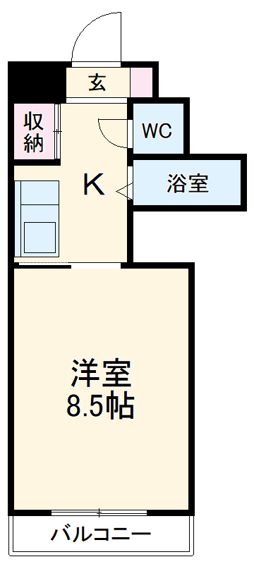 メゾン・ド・シュアーヴの間取り