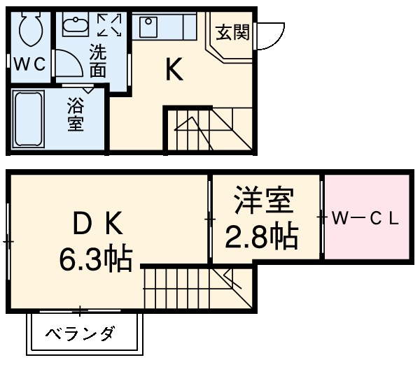 Via Monteの間取り