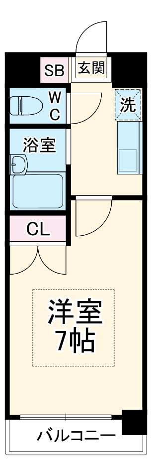 ヒサゴハイツⅠの間取り