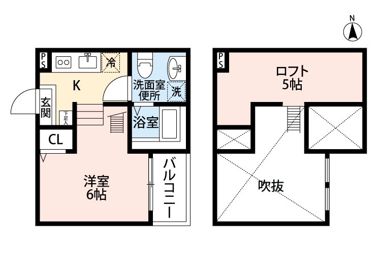 Ｋレジデンス名駅の間取り