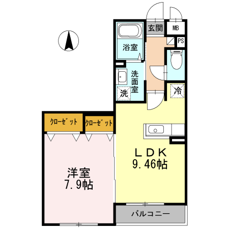 プランドールの間取り