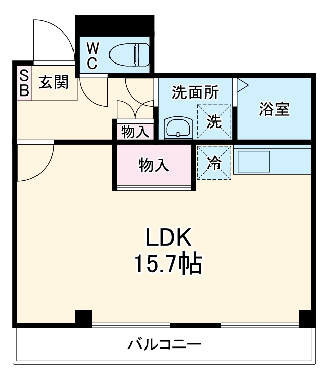 ステップⅠの間取り