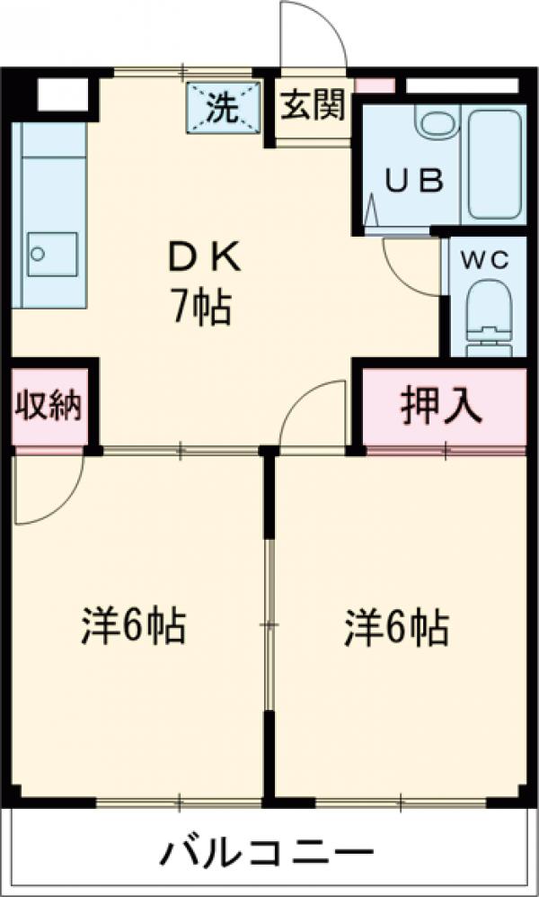 アネックスファイブの間取り