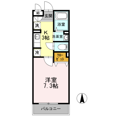 ムーンドレイクの間取り