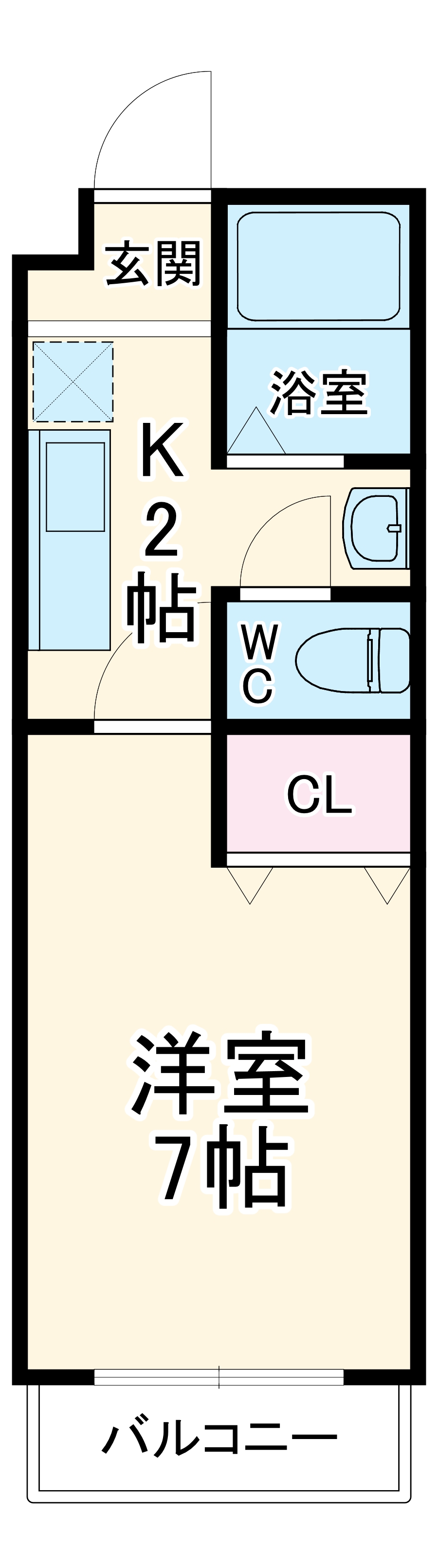プリマベーラの間取り