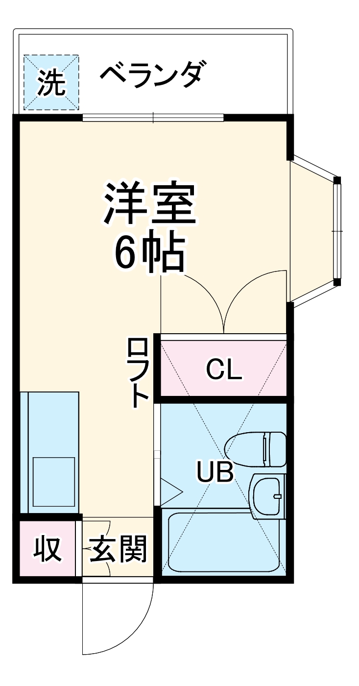 メゾンド旭の間取り