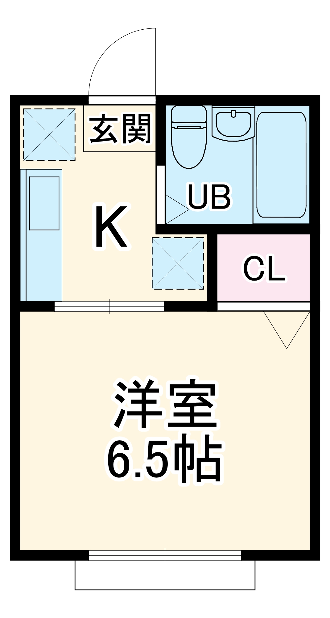 ハイツ荒澤の間取り