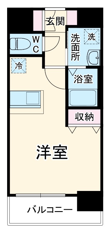 ライジングコート名古屋駅南の間取り