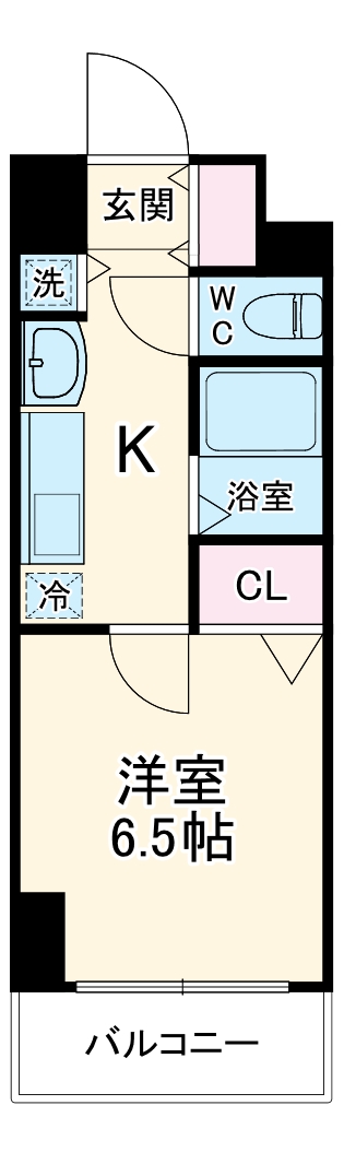プレサンス名古屋STATIONアライブの間取り