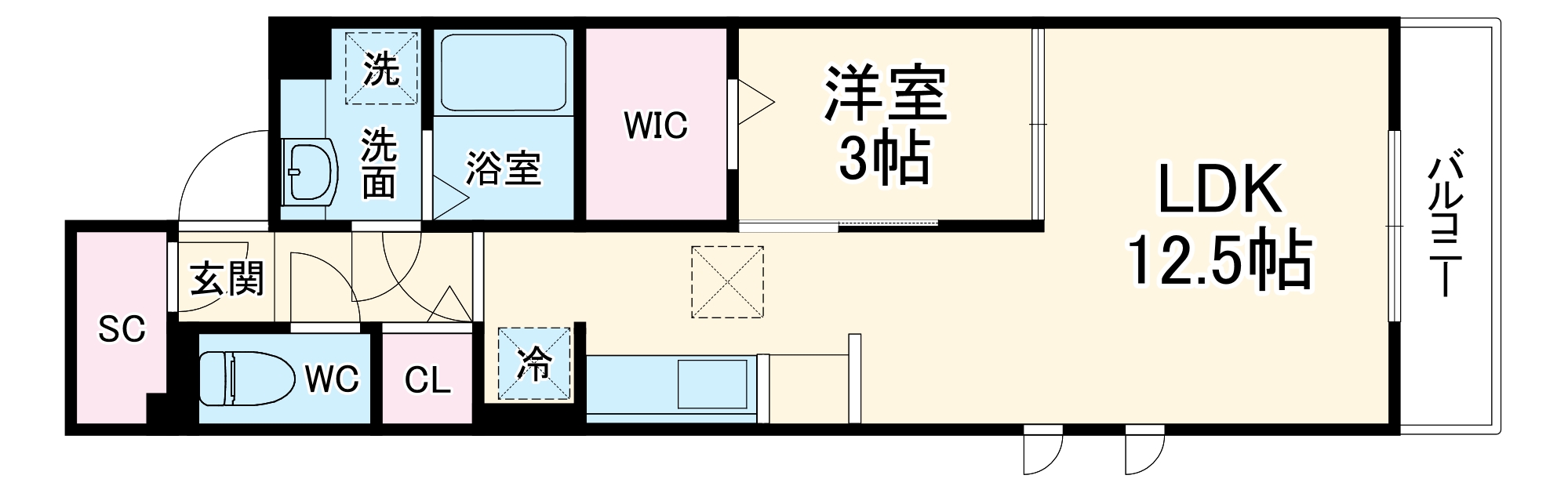 casserの間取り