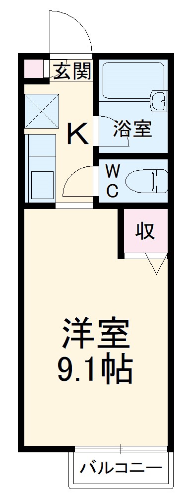 パークハイツ新栄の間取り