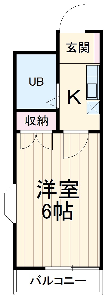 メゾンオカムラの間取り