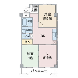 アメニティー大善の間取り
