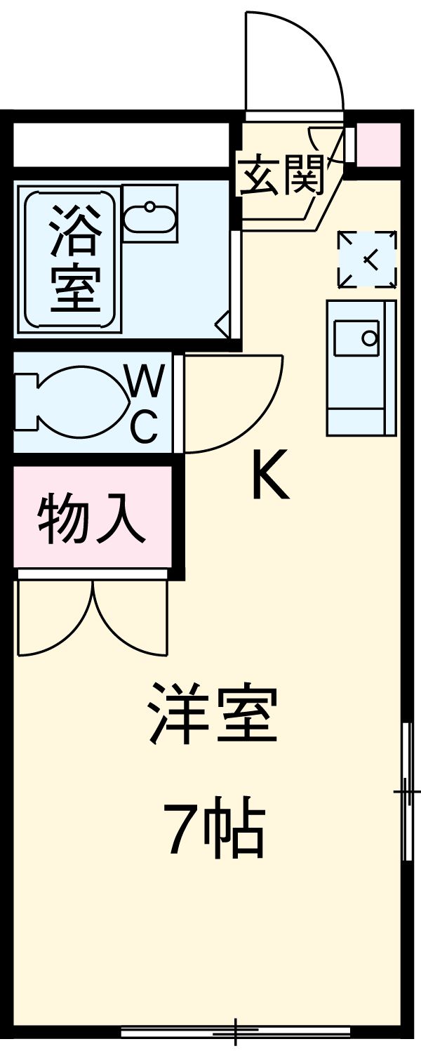 ルミエール旭の間取り