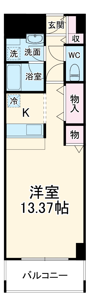 B’s117の間取り