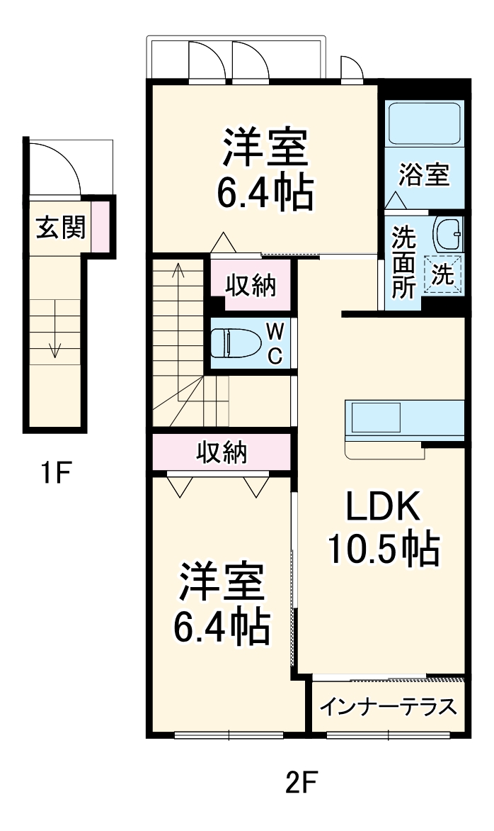 アスカハイツの間取り