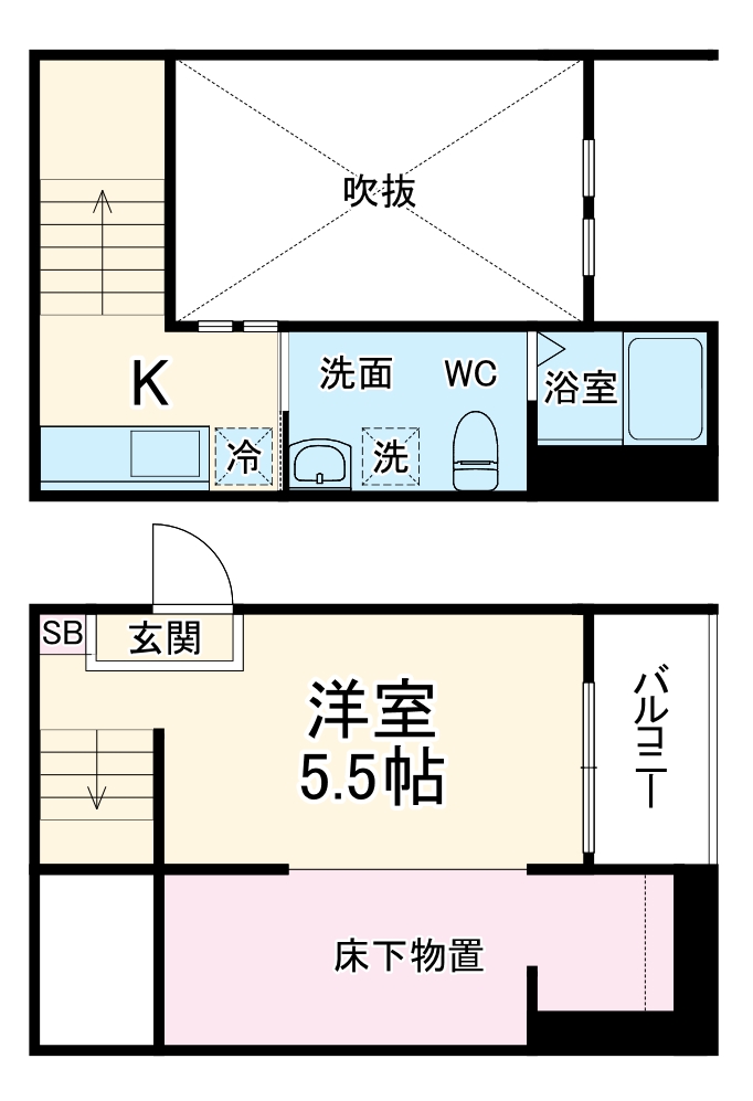 ailes nagoyaの間取り