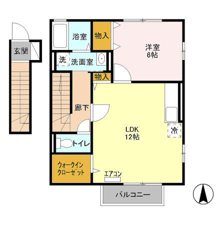 エトワールみなみ野Ⅱの間取り