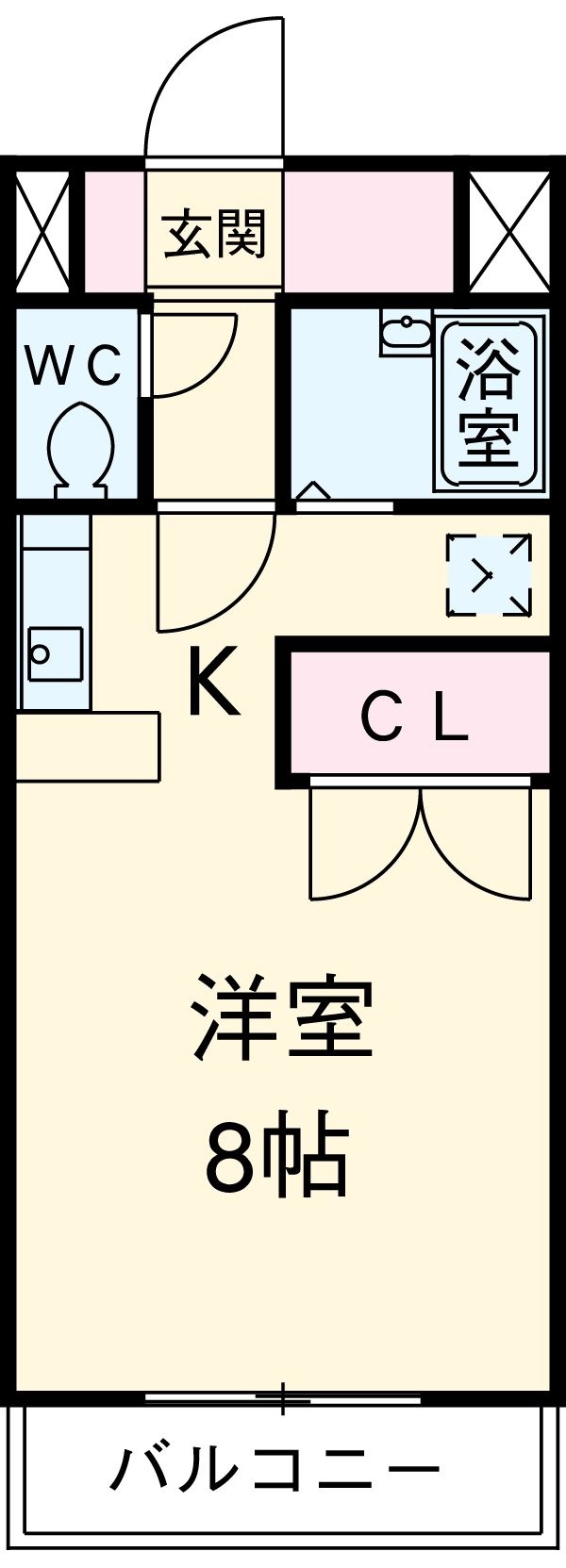 エクセル塩釜Ⅲの間取り
