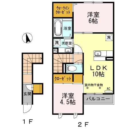 ル　リアンの間取り