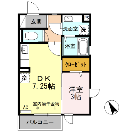 ハイネスの間取り