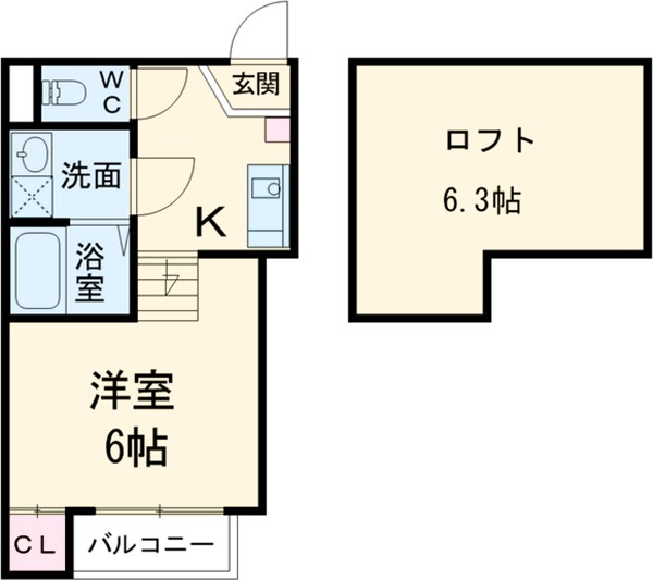 BLUE GARDENの間取り