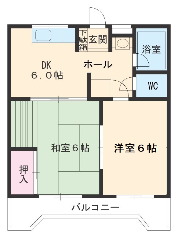 リバージュ剣の間取り