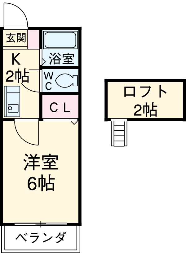 アーバニア南ヶ丘の間取り