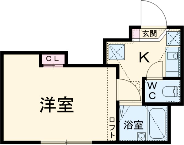 船越町の完工年月(2016年7月)築の賃貸アパートの間取り