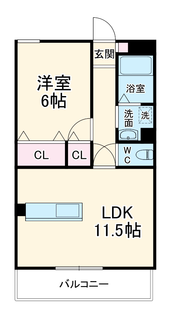 セレニティの間取り