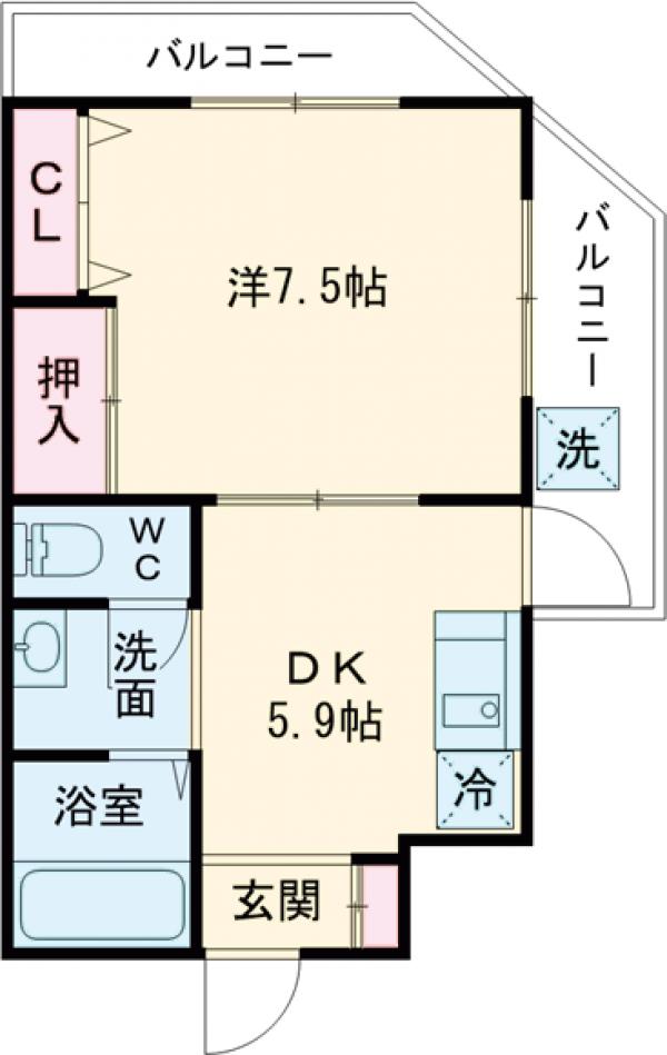 第3昭栄マンションの間取り