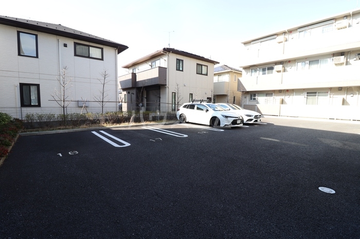 3/13 駐車場