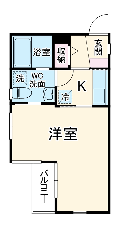 アコモ元中村の間取り