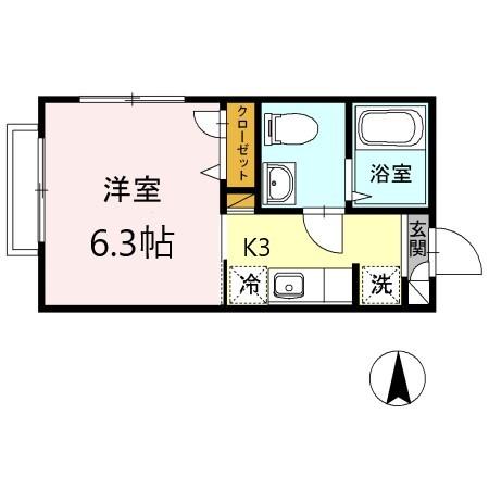 サザンEX Ⅲの間取り