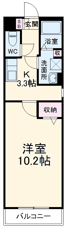 シャトーヴェールの間取り