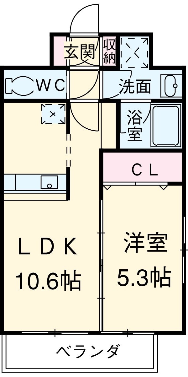 Canal Eastの間取り