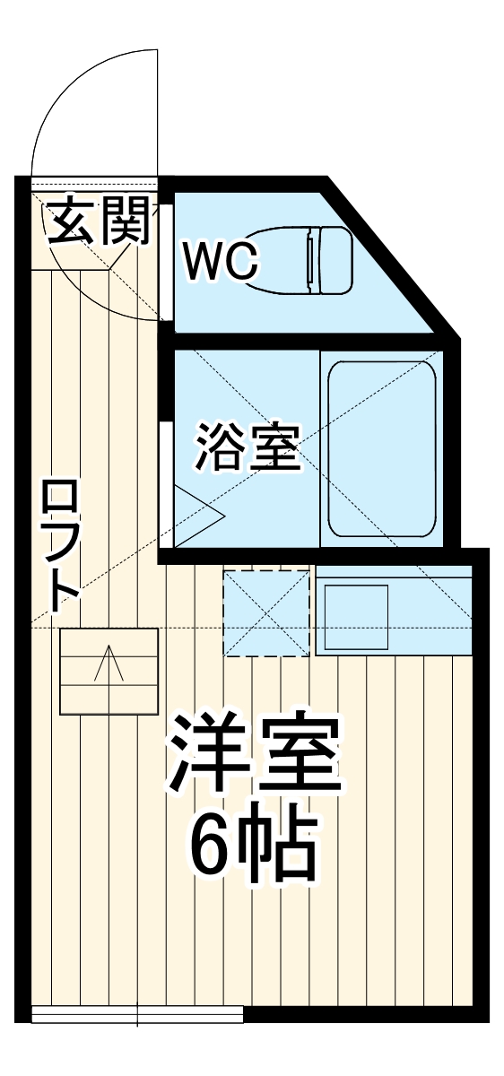 ユナイト野島パーム・ビーチの間取り